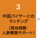 中国バイヤーとのマッチング（現地視察・人脈構築サポート）